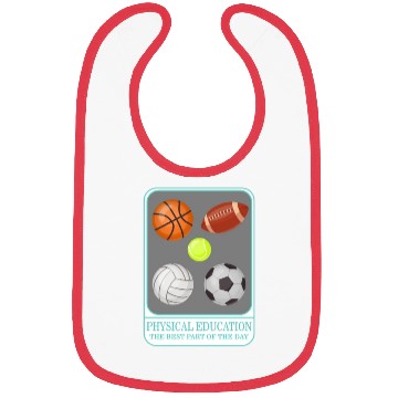 Discover Physical Education Teacher Bibs, P.E. Physical