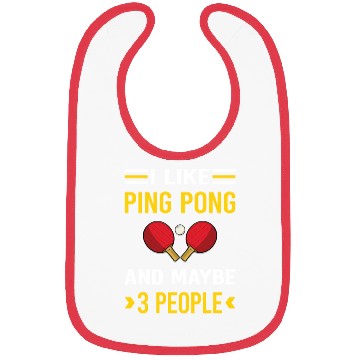 Discover 3 People Ping Pong Table Tennis Bibs