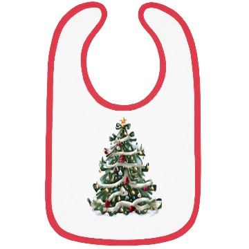 Discover Christmas tree7 Bibs