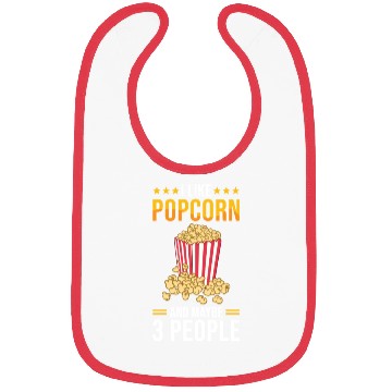 Discover Popcorn Lover Gift Funny Popcorn Bibs