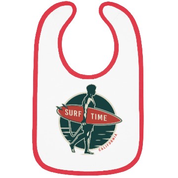 Discover Surf Time California Bibs