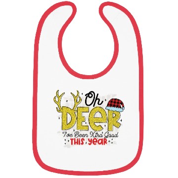 Discover Oh Deer I ve Been Extra Good This Year Bibs