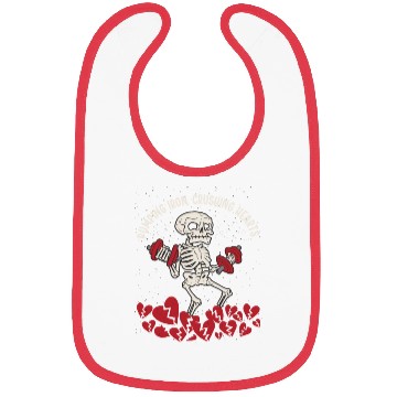 Discover Anti Valentine´s Day Broken Heart Powerlifting Gym Bibs