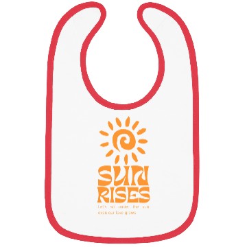 Discover Sun Rises Bibs