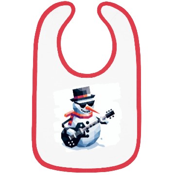 Discover Rockstar snowman Bibs