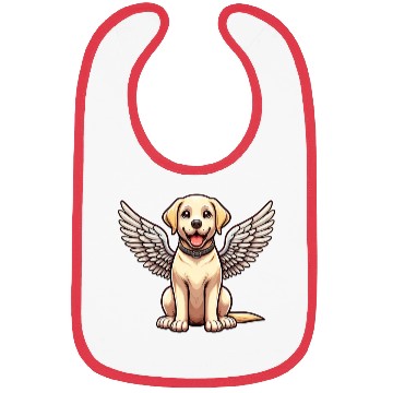 Discover Labrador Retriever Comic Angel Bibs