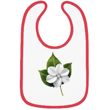 Discover Jewel-Adorned Blossom Bibs