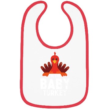 Discover I'm the Baby Turkey Bibs