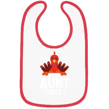 Discover I'm the Aunt Turkey Bibs
