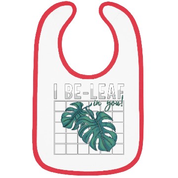 Discover Botany I Be-Leaf In You Horticulture Indoor Plants Bibs