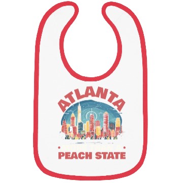 Discover Atlanta City Georgia USA America United States Bibs