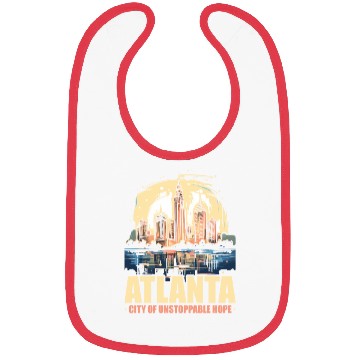 Discover Atlanta City Georgia USA America United States Bibs