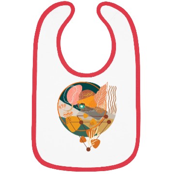 Discover Contemporary Bohemian Celestial Art Bibs
