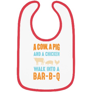 Discover Barbecue BBQ Joke GIft For Grill Master Chef Bibs