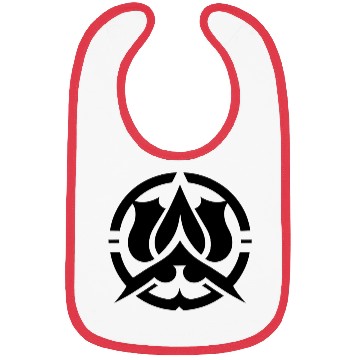 Discover Lotus & Spade [Emblem] Bibs