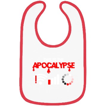 Discover Programmer Apocalypse Informational Skills Gift Bibs