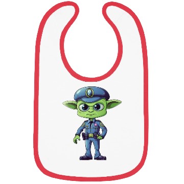 Discover Police alien Bibs