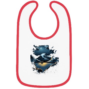 Discover Ice Sailing Iceboat Ice Sailor Ice Boating Bibs
