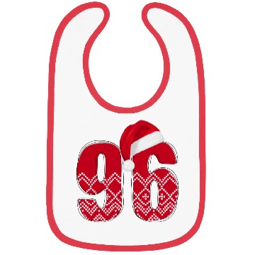 Discover 96 Christmas Birthday - Number Ninety Six Bibs