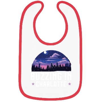 Discover Charlotte North Carolina USA America United States Bibs