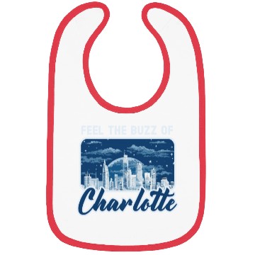 Discover Charlotte North Carolina USA America United States Bibs