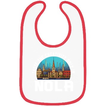 Discover New Orleans Louisiana USA America United States Bibs