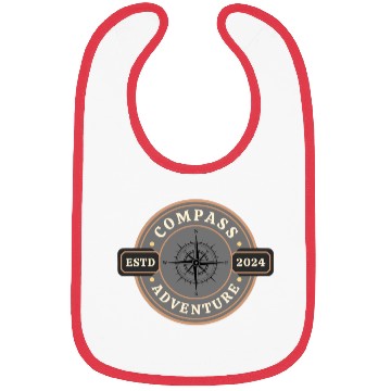 Discover compass adventure Bibs