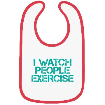 Discover I Watch People Exercise 3 Bibs