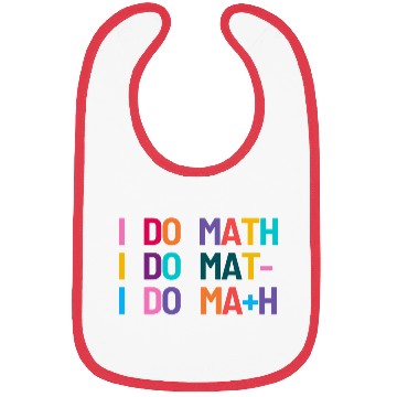 Discover I Do Math Bibs