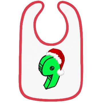 Discover Age 9 Christmas Hat - Number Nine Bibs