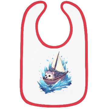 Discover Ice Sailing Hedgehog Ice Sailor Ice Boating Bibs
