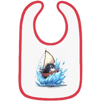 Discover Ice Sailing Hedgehog Ice Sailor Ice Boating Bibs