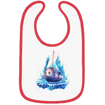 Discover Ice Sailing Hedgehog Ice Sailor Ice Boating Bibs