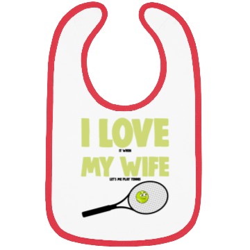Discover I love My Wife Bibs