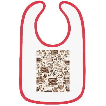 Discover Coffee, Cookie and Cream Bibs