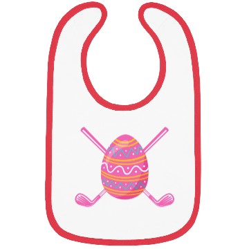Discover Easter Outfits Golf Lover Women Girls Bunny Cute Bibs