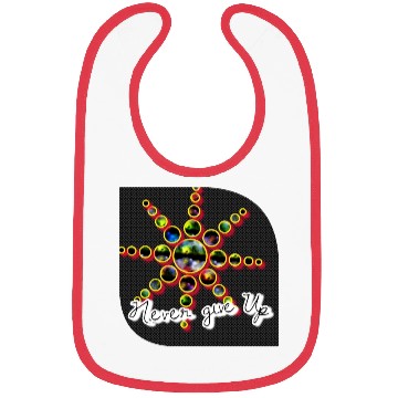 Discover Never Give Up Bibs