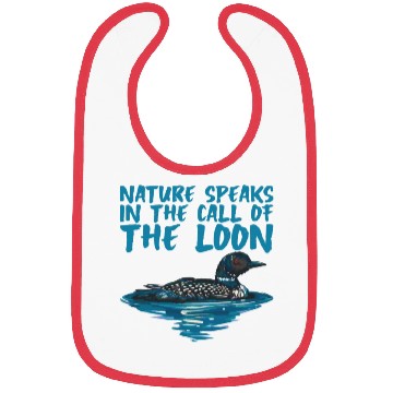 Discover Nature Speaks In The Call Of The Loon 2 Bibs