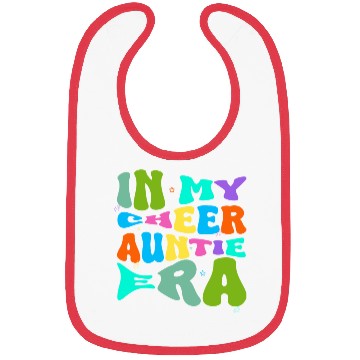 Discover In My Cheer Auntie Era Bibs