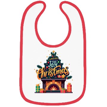 Discover The Joy Christmas Bibs