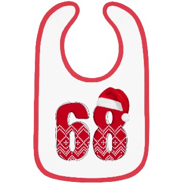 Discover 68 Happy Christmas Gifts - Number Sixty Eight Bibs