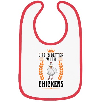 Discover Life Is Better With Chickens Farmer Bibs