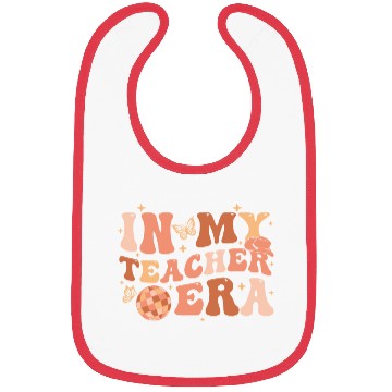 Discover In My Teacher Era Teaching Back To School Groovy Bibs