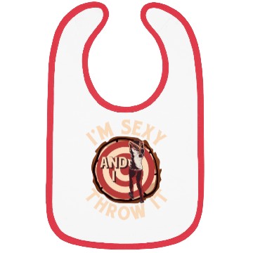 Discover I'm Sexy And I Throw It Axe Throwing Hatchet Ax Bibs