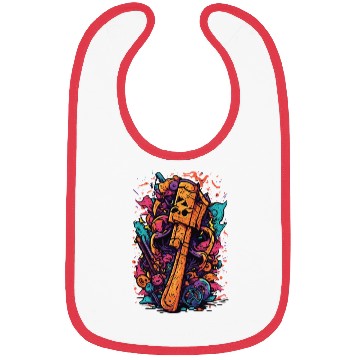 Discover halloween axe Bibs