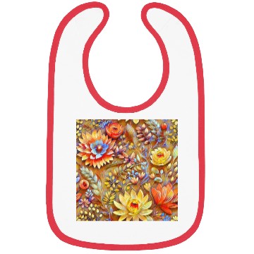 Discover Impressionist Blossoms Tapestry Bibs