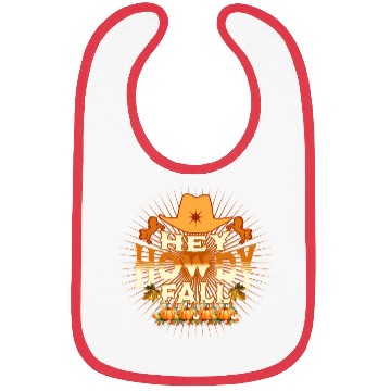 Discover Howdy Fall, Thanksgiving and Horses Bibs