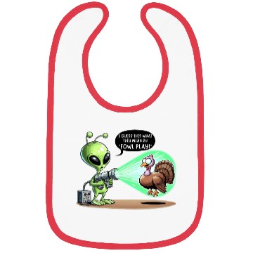 Discover Alien Encounter: The Turkey Twist Bibs