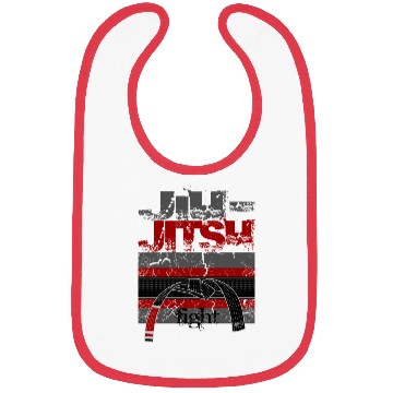 Discover JIU JITSU BLACK BELT 02 Bibs