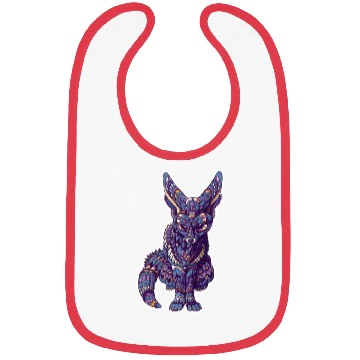 Discover dark fox Bibs